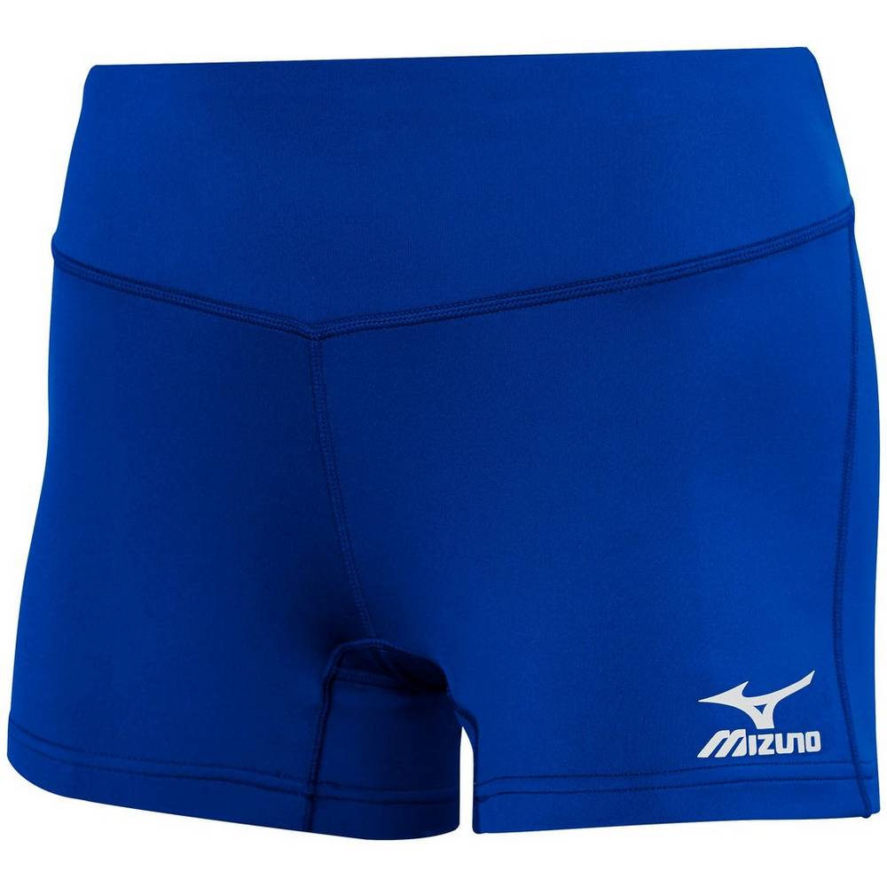 Pantalones Cortos Mizuno Victory 3.5" Inseam Mujer Azul Real España YICG-47368